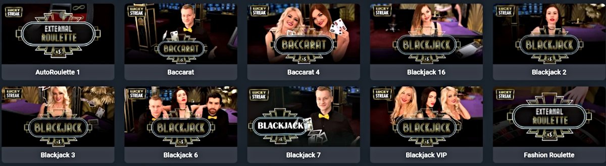 iLucki Casino élőben 